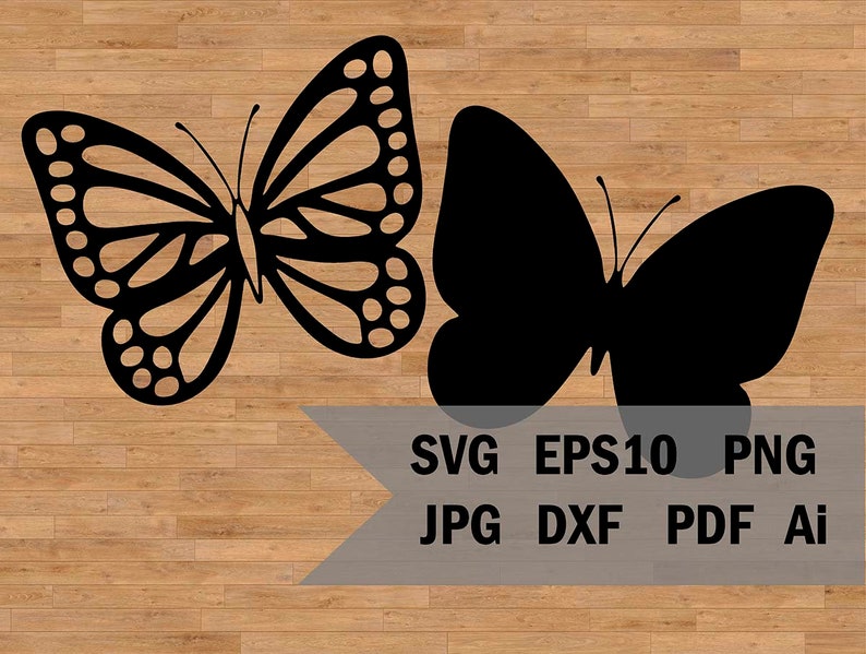 Free Free 92 Cricut Silhouette Simple Butterfly Svg SVG PNG EPS DXF File