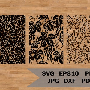 Trauben, Trauben, Trauben, Tapetenmuster, nahtloses Muster, Blätter Tapete, Früchte svg, Weinberg svg