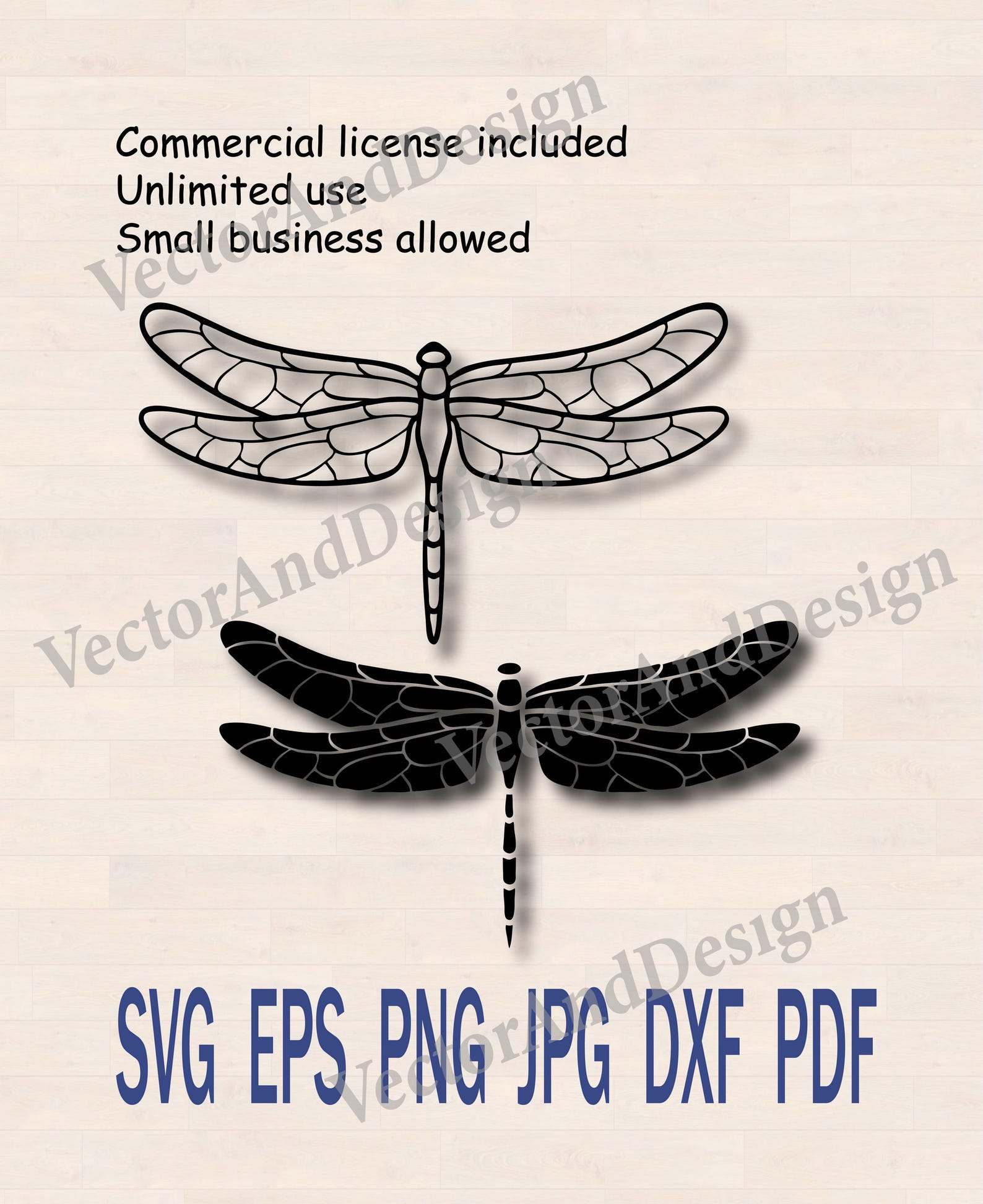Dragonfly Svg File, Dragonfly Silhouette Print, Insect Fly Cut Digital ...