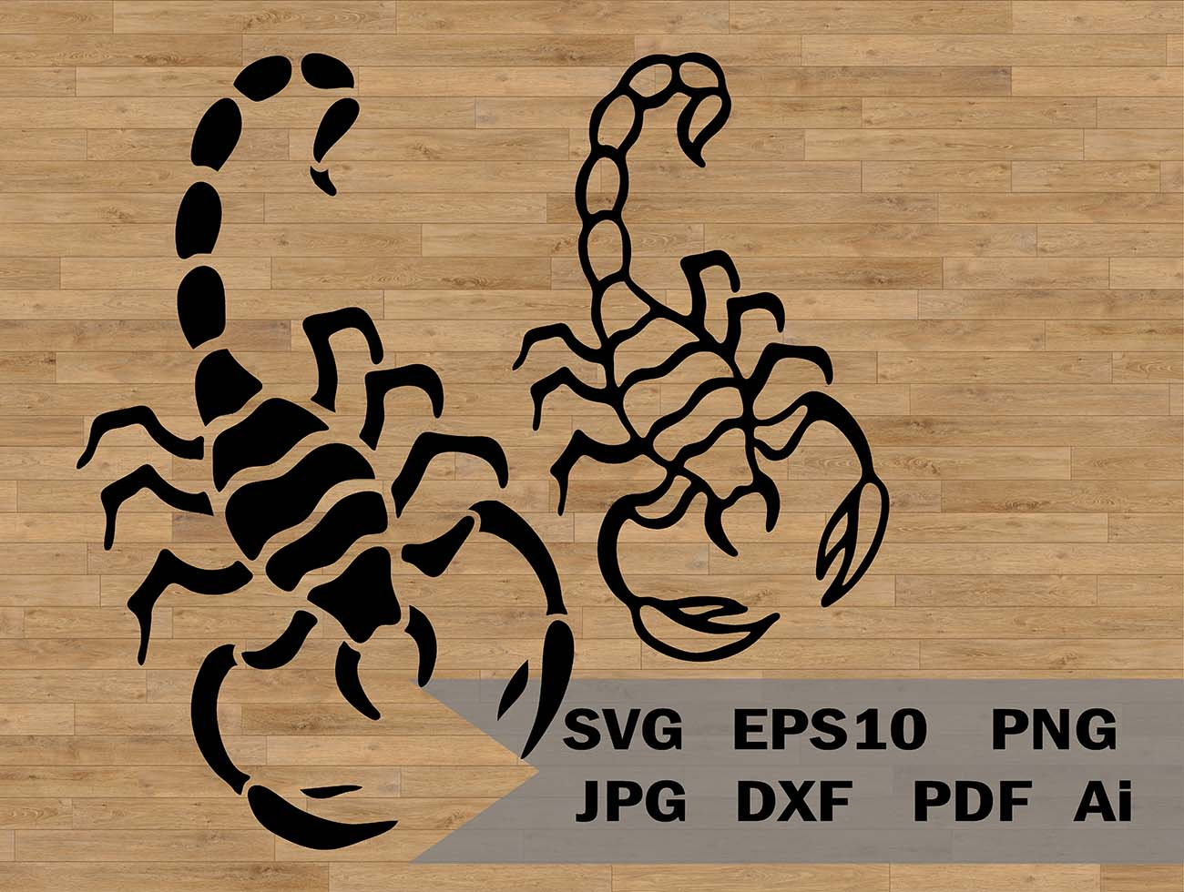 Scorpio template svg Transfer Scorpion svg Laser Vinyl | Etsy