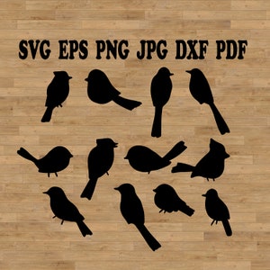 Sylwetka ptaka Svg, ptak Svg, clipart ptaka, kształty ptaków, ptak monochromatyczny, grafika ptaka, ptaki Cricut, maszyna do cięcia ptaków