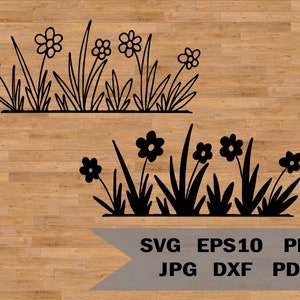 Borda de flor svg, moldura de monograma svg, Borda floral svg, Borda de casamento svg, SVG floral dividido, arquivo de corte floral, svg cricut floral