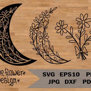 Wildblumen Shirt, Mond Strauß Shirt, Pflanzenliebhaber Shirt, Blumenmama Shirt, Mond svg, Blumenmond svg, Strauß svg, Wildblumen svg