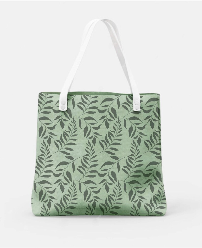 Floral Leaves Seamless Pattern SVG, PNG, EPS (Digital Download)