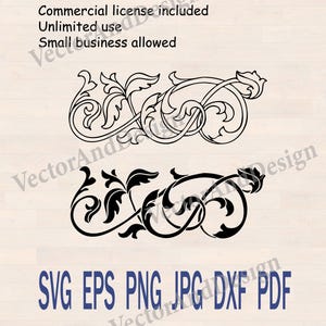 Bordure damassée svg, parchemin motif western, dentelle papier découpé fichier, ornement en cuir repoussé