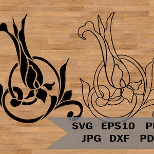 Curl flowers svg, Branch SVG, leaves bundle, Swirl SVG, Vine SVG, flourish svg, decorative svg, decorative vine, flourish cut files