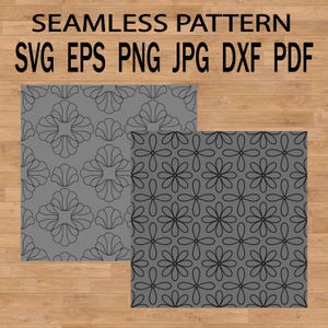 Patrón sin costuras Fondo geométrico SVG, diseño geométrico SVG, mandala SVG, forma geométrica SVG, vector geométrico