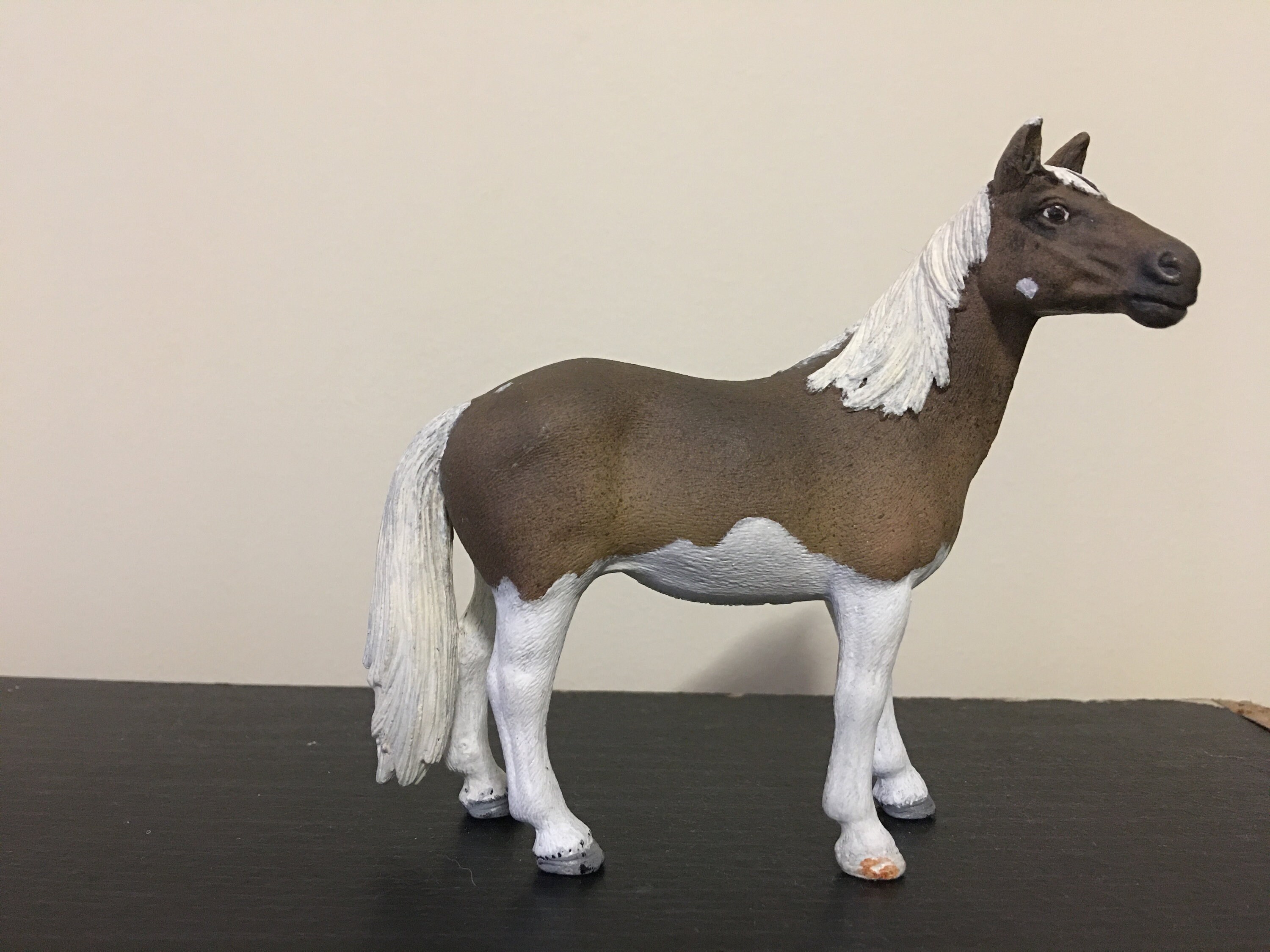 Schleich horse custom Splash Paint mare | Etsy