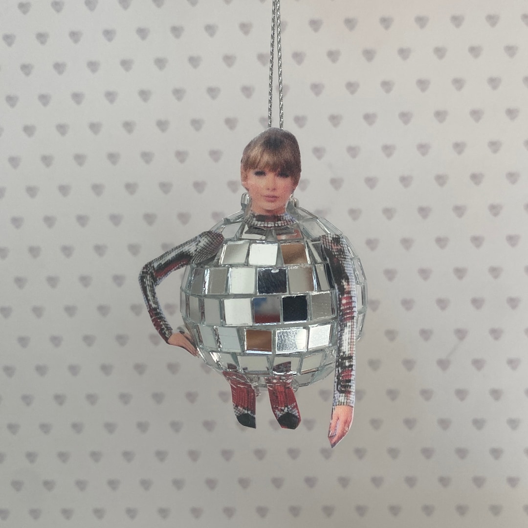 Taylor Swift Mirrorball Disco Ball Ornament/rear View Mirror Accessory