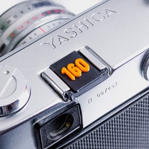 Custom Hot Shoe Cover Set with ISO Numbers | Personalized Camera Hot Shoe Cover Gift for Photographers DSLR SLR Mirrorless Cold Shoe Cover