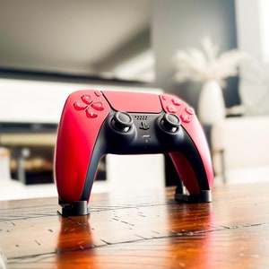 PS5 Dualsense Controller Stand Low Profile PS5 Controller Holder | Playstation Gaming Room PS5 Controller Display Gaming Desk Organization