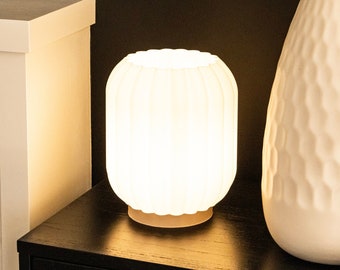 Side Table Lamp, Reading Lamp for Bedroom, Minimalistic Table Lamp Decor, Lamp Gift for Home, LED Bedside Lamp for Reading, Mood Lamp Gift