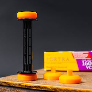 120 to 130 Film Adapters, 4-Pack 120 Film Adapter Kit, Vintage Camera Adapter, 130 Film to 120 Film Adapter, 120 Camera Film