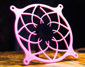 Sakura Flower Fan Cover 80mm 92mm 120mm 140mm 200mm Gaming Computers Radiator Fan Grill | Cute Pink Japanese Sakura Flower PC Fan Grill Gift
