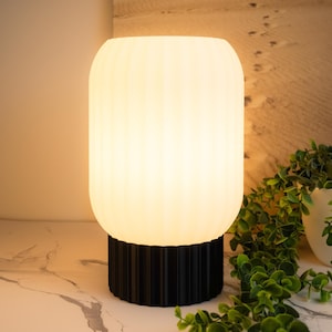 Dimmable Table Lamp for Home Office, Modern LED Bedside Stand Lamp, Cute Lamp Housewarming Gift, Cozy Table Lamp, Side Table Reading Lantern