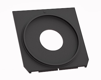 COPAL #0 4x5 Lens Board for Linhof Master Technika Cameras, Large Format Film lens Board, Pentax, Kodak, Nikon, Canon, Mamiya