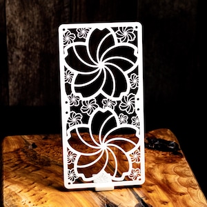 Cache ventilateur Sakura en fleurs de cerisier 240 mm pour ventilateurs de radiateur d'ordinateur de jeu | Housse de ventilateur japonaise Sakura pour PC, accessoire d'anime, cadeau pour joueur