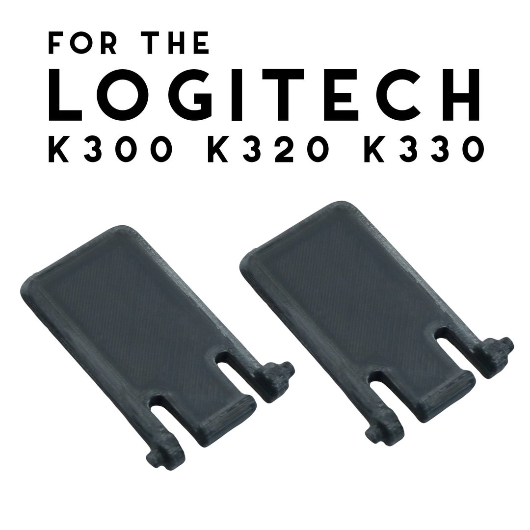 Logitech K300 K320 K330 Keyboard Feet, Single Set of Logitech