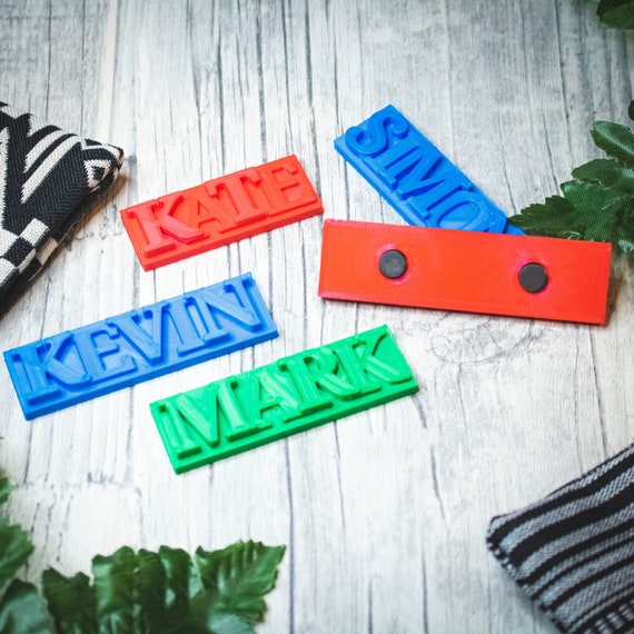 Personalized Nameplate Fridge Name Tag Etsy