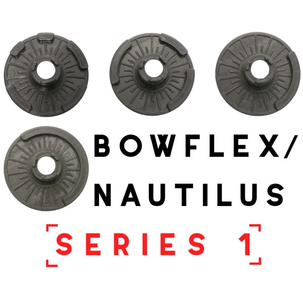 Bowflex Selecttech 552 Series 1 Disc 2, 3, 4, 5 Replacement Disc, New Bowflex Series 1 Disc, Bowflex 552 Series 1 Dumbbell Replacement