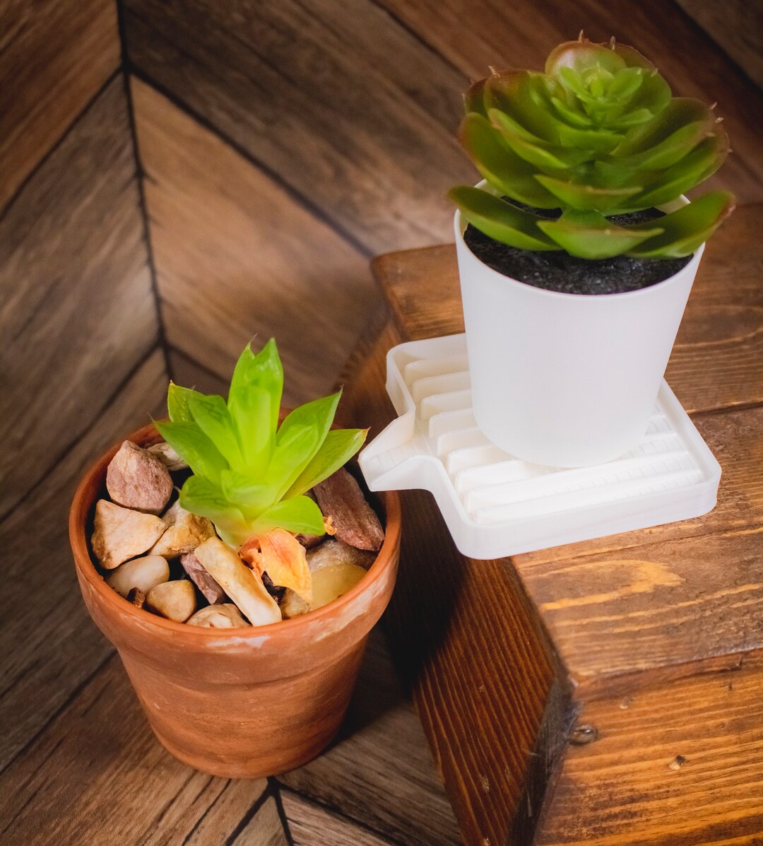 Innovative Plant Drip Tray, Gardening Gift, Dripping Plant Saucer