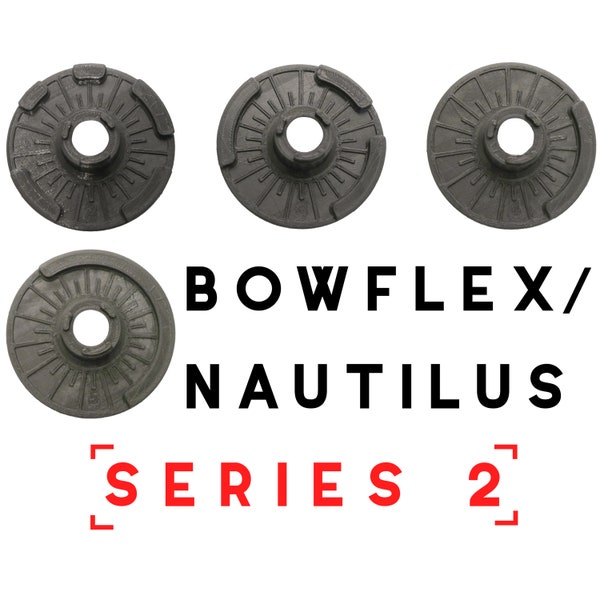 Bowflex Selecttech 552 Series 2 Disc 2, 3, 4, 5 Replacement Disc, New Bowflex Series 2 Disc, Bowflex 552 Series  Dumbbell Replacement