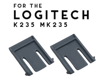 Logitech K235 MK235 Keyboard Feet, Leg Replacement Part Tilt Foot, Logitech Keyboard Foot Replacement, 2-Pack Legs for Logitech Keyboards