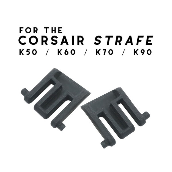 Corsair Strafe K50 K60 K70 K90 Keyboard Feet | 2-Pack Corsair Keyboard Tilt Legs Corsair Replacement Keyboard Feet