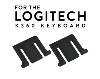 Logitech K360 Keyboard Feet, Ersatzbeine für Logitech K360 Keyboards, Logitech Keyboard Back Feet, K360 Tilt Legs für Logitech Keyboard