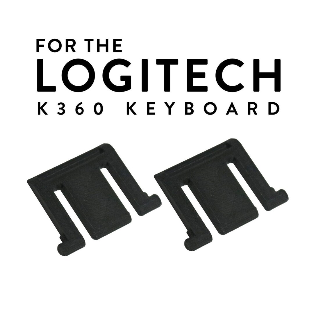 Logitech K360 Keyboard Feet Logitech Leg Replacement Tilt Foot 2PACK