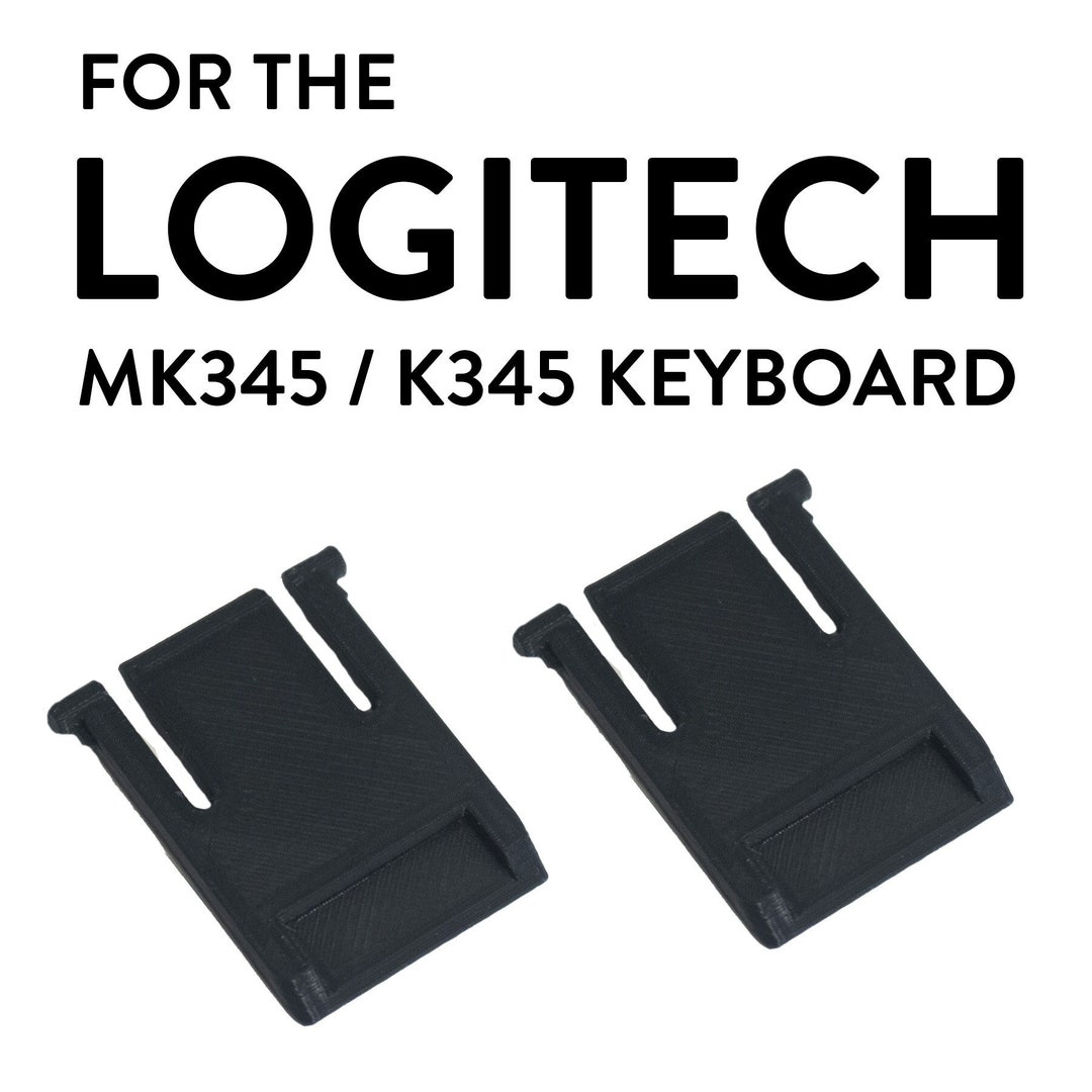 Logitech K345 MK345 Keyboard Feet 2PACK Logitech Etsy