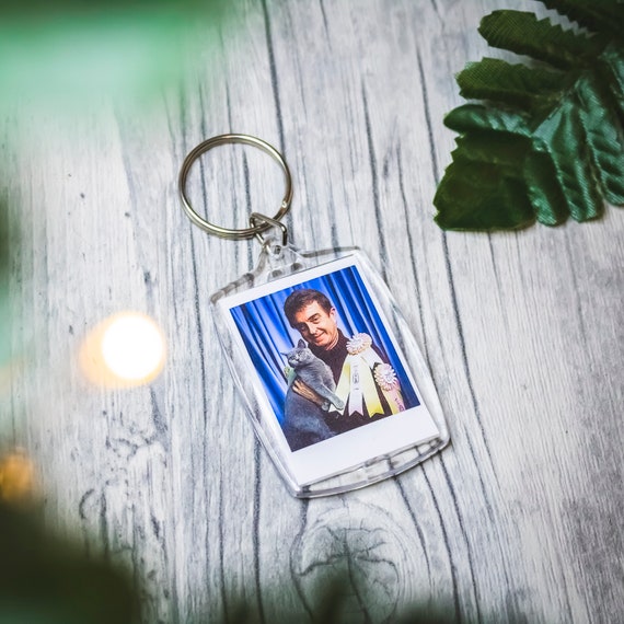 Polaroid store picture keychain
