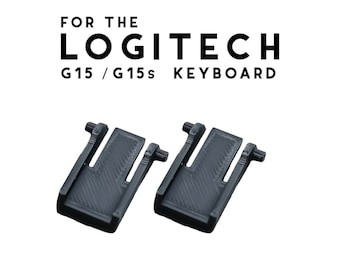 Logitech G15 G15s Keyboard Feet, Set of Logitech Keyboard Leg Replacements, Keyboard Tilt Foot for Logitech Gaming Keyboards