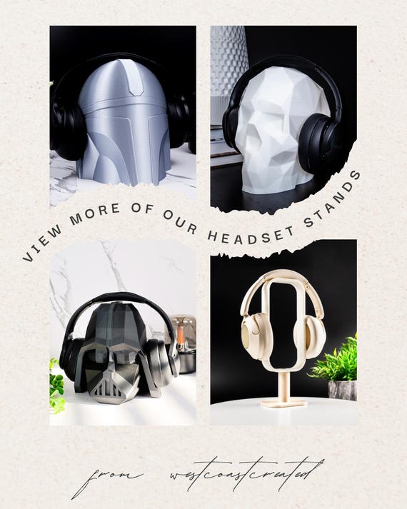 Ghost Headset Stand ゲーミングインテリア Ghost Headset Stand