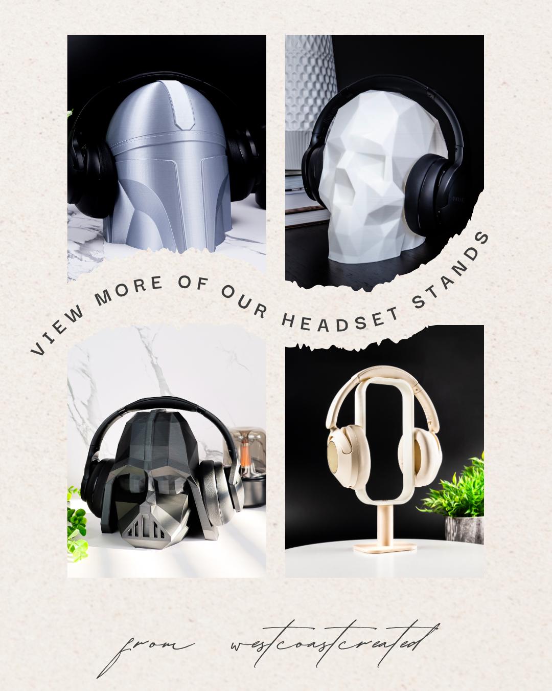 Ghost Headset Stand ゲーミングインテリア | VISUALWORKS.CO.JP