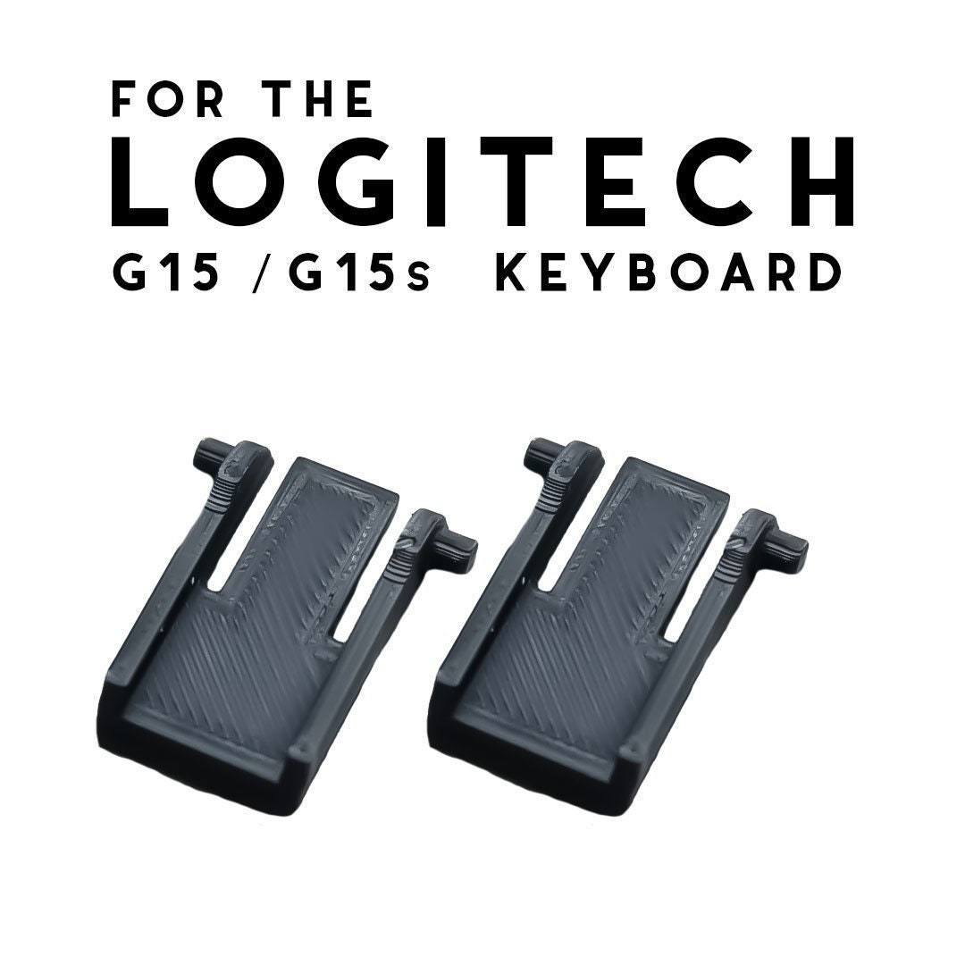 Logitech G15 G15s Keyboard Feet 2PACK G15 Keyboard Leg Replacement