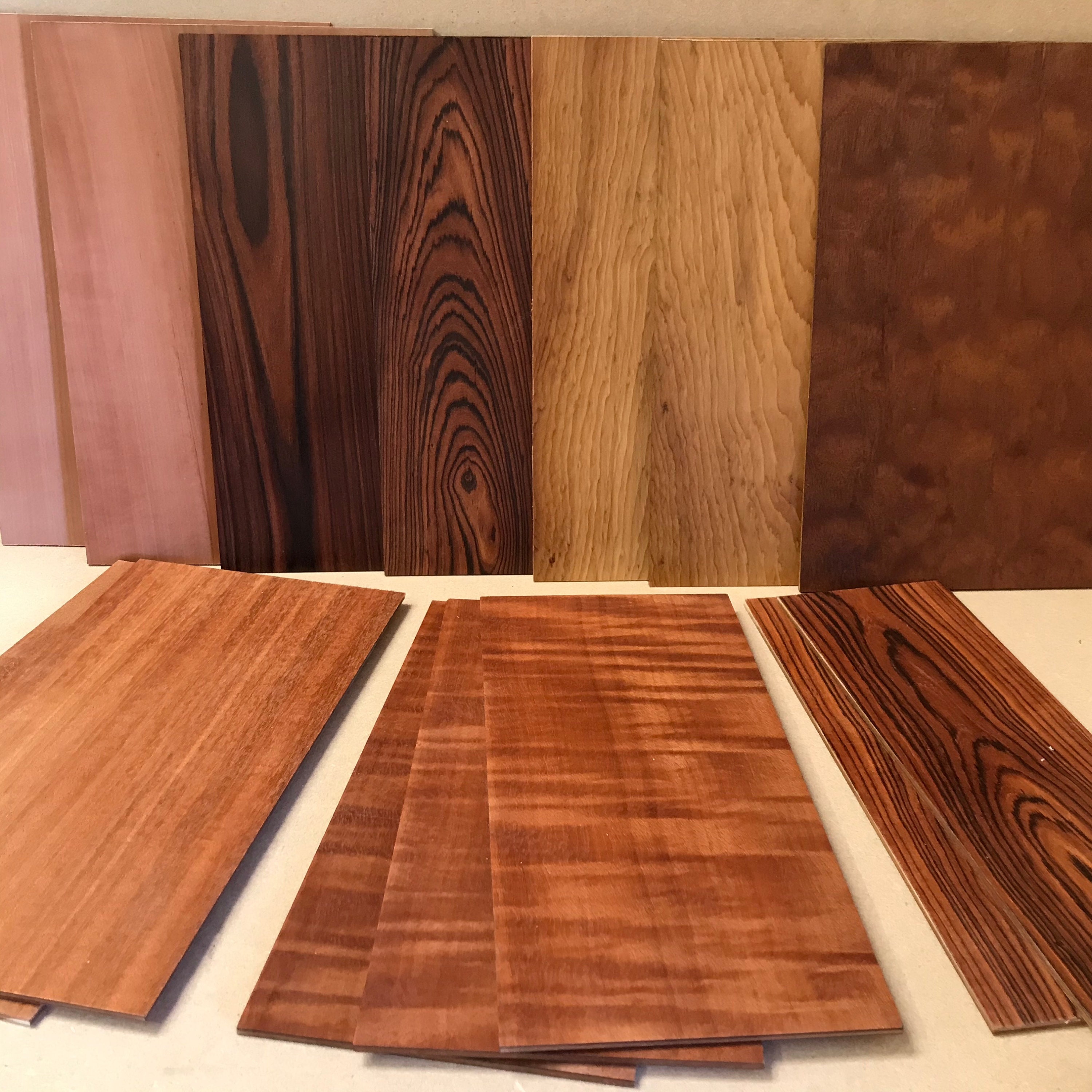 3mm Laser Ply sheets with Exotic Veneer Etsy