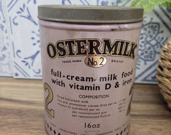 Vintage Werbung Dose Ostermilch Vintage Home Decor Shop Display