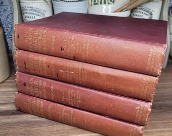 1920s The Modern Baker Confectioner and Caterer A Practical and Scientific Work for the Baking and Allied Trades, 4 Book Set, Antique Baking