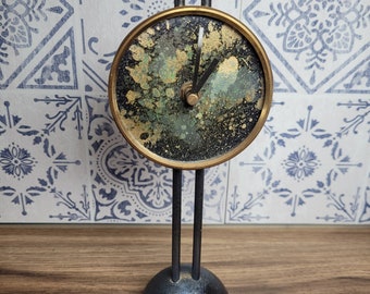Horloge de style Mid-Century, horloge vintage, décoration d'intérieur vintage, art déco