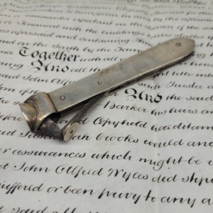 Herramienta cortadora de cigarros vintage, estanco vintage, regalo para él, regalo para fumadores