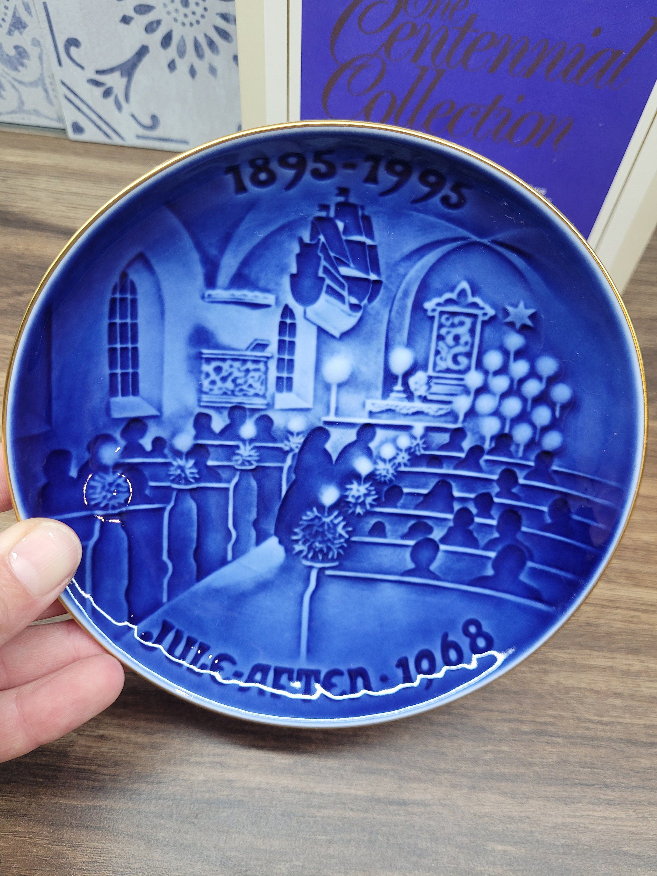 Bing & Grondahl Christmas in Church Plate – Centennial Collection