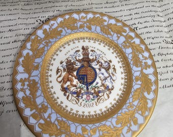 Official Buckingham Palace Diamond Jubilee Loving Cup Lion Handles