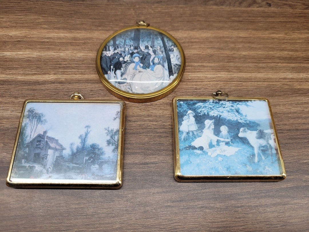 The Miniature World of Peter Bates Trio, Vintage Cameo Picture, Vintage ...