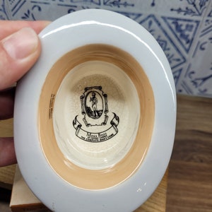1960s Moss Bros Advertising Covent Garden Top Hat Pin Dish