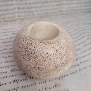 Antique Small Ironstone Match Holder,  Match Striker, Collectible Match Holder,