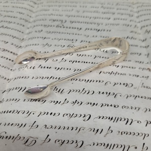 Edwardian Sterling Silver Sugar Tongs 1906, Sheffield Silver, Antique Silver, Antique Afternoon Tea, Sugar Tongs