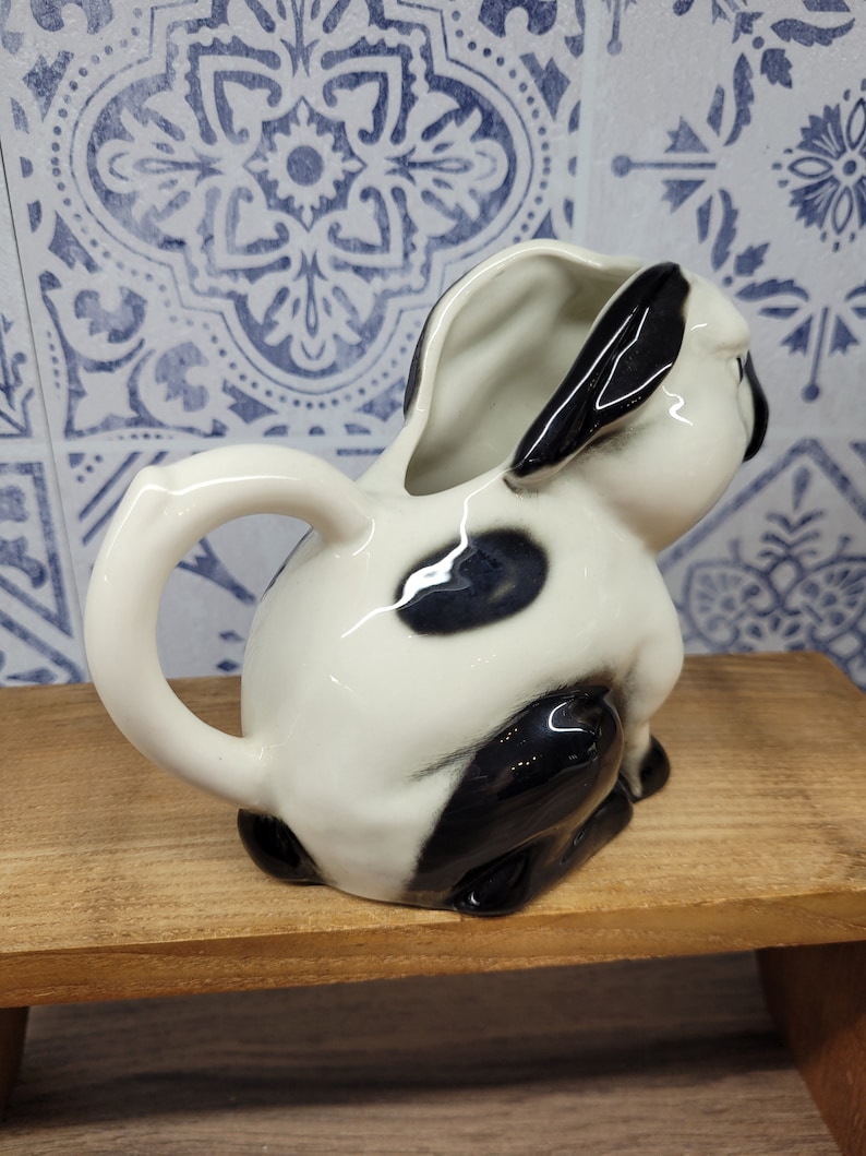 Vintage Tony Wood Pottery Rabbit Creamer Jug - Etsy