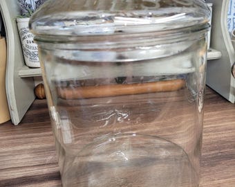 Antique Smiths Crisps Glass Advertising Jar, Ship Display
