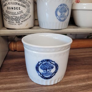 Vintage Belgian Mirland & Co Confiture Pot, Jam Jar, Vintage French Kitchen